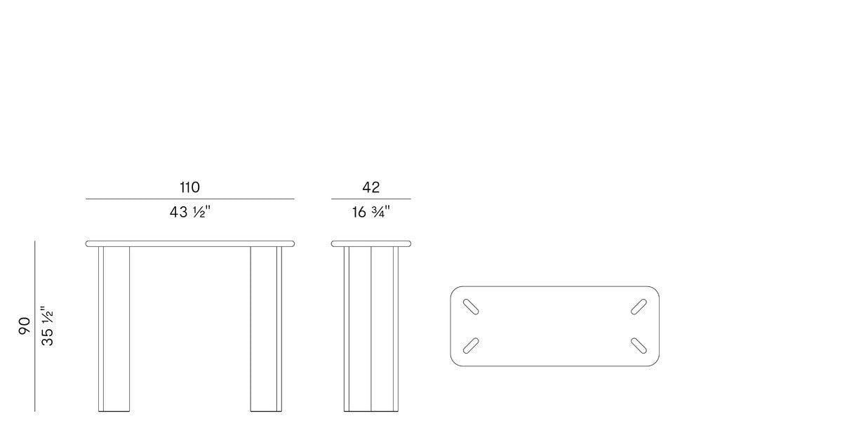 POTOCCO | E Claire Table