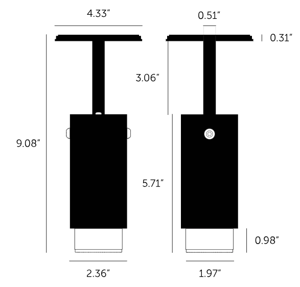 BUSTER AND PUNCH | EXHAUST SPOT LINEAR - $274-$280