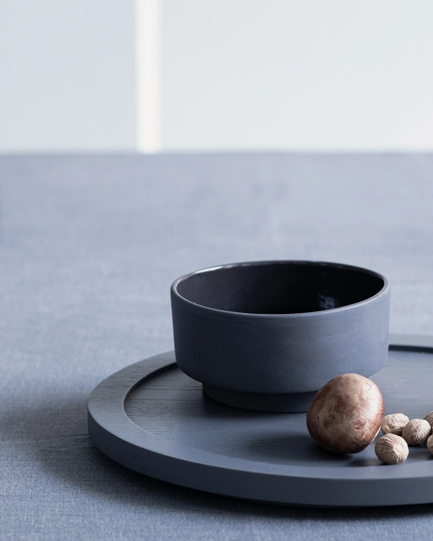 Valerie Objects Inner Circle Bowl, grey by Maarten Baas - $34.00