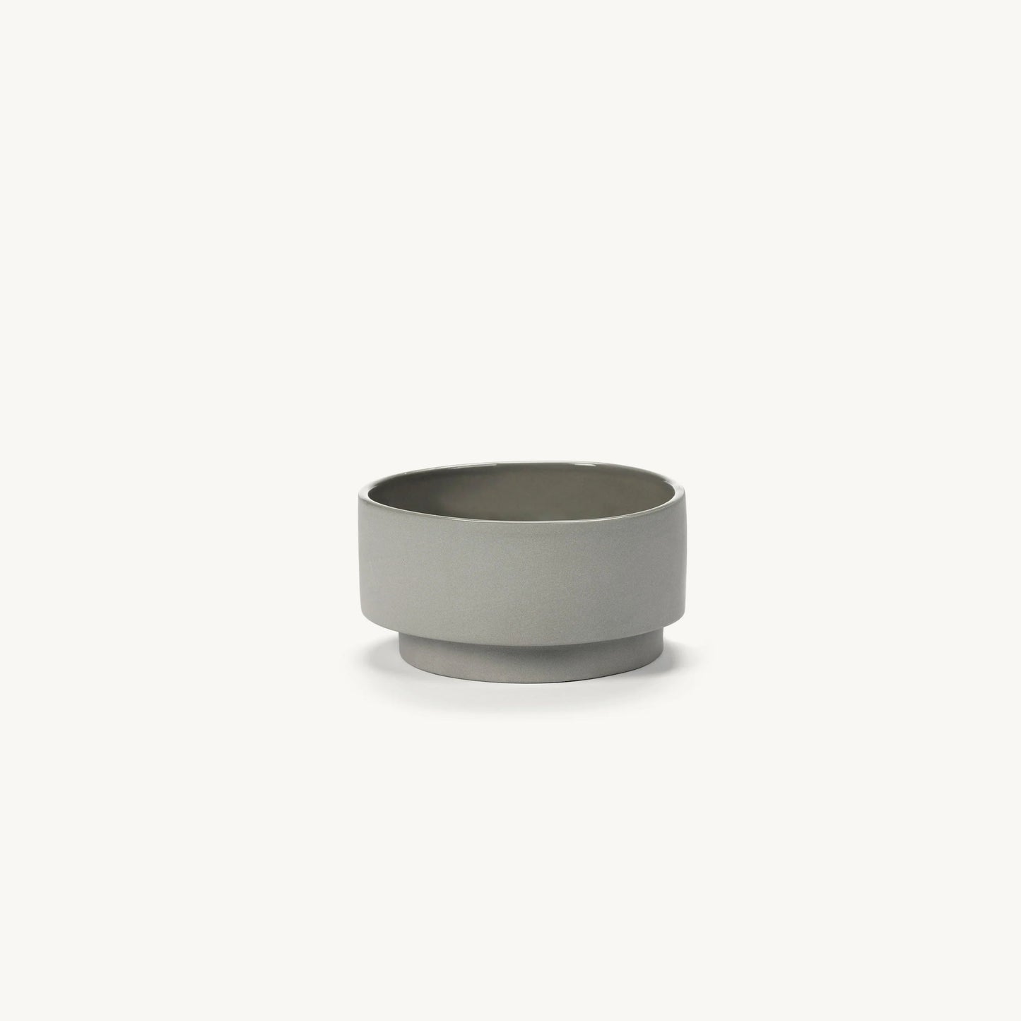 VALERIE OBJECTS | INNER CIRCLE BOWL, LIGHT GREY BY MARTEEN BAAS | $34.00