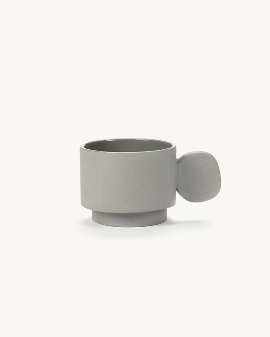 Valerie Objects Inner Circle Cup, light grey by Maarten Baas - $24.00