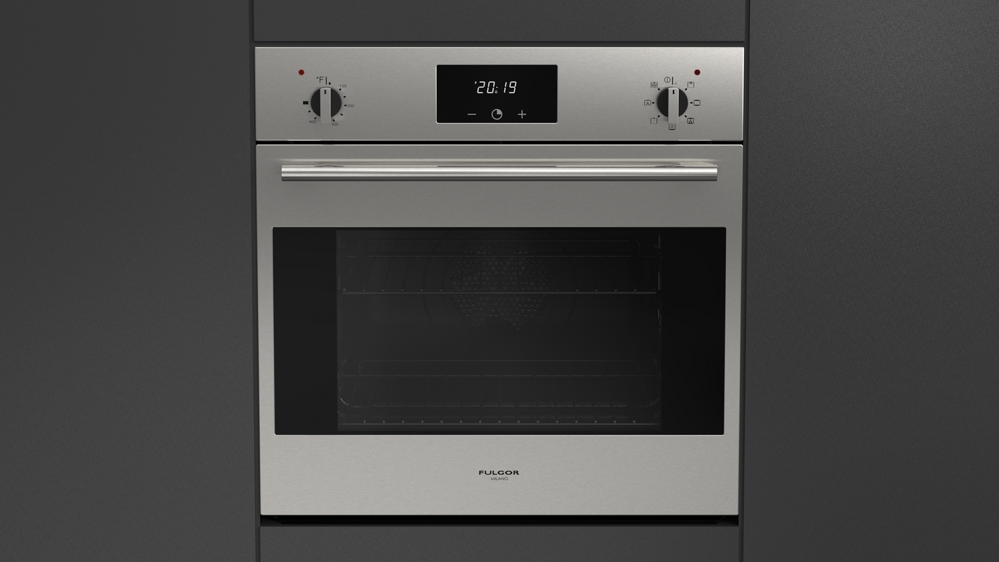 FULGOR MILANO | 24" SINGLE WALL ELECTRIC OVEN | $879.00