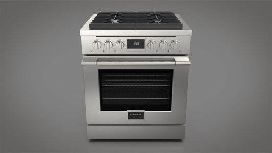 FULGOR MILANO | 30" PRO-STYLE DUAL FUEL RANGE | $4,549.00 - $5,848.00