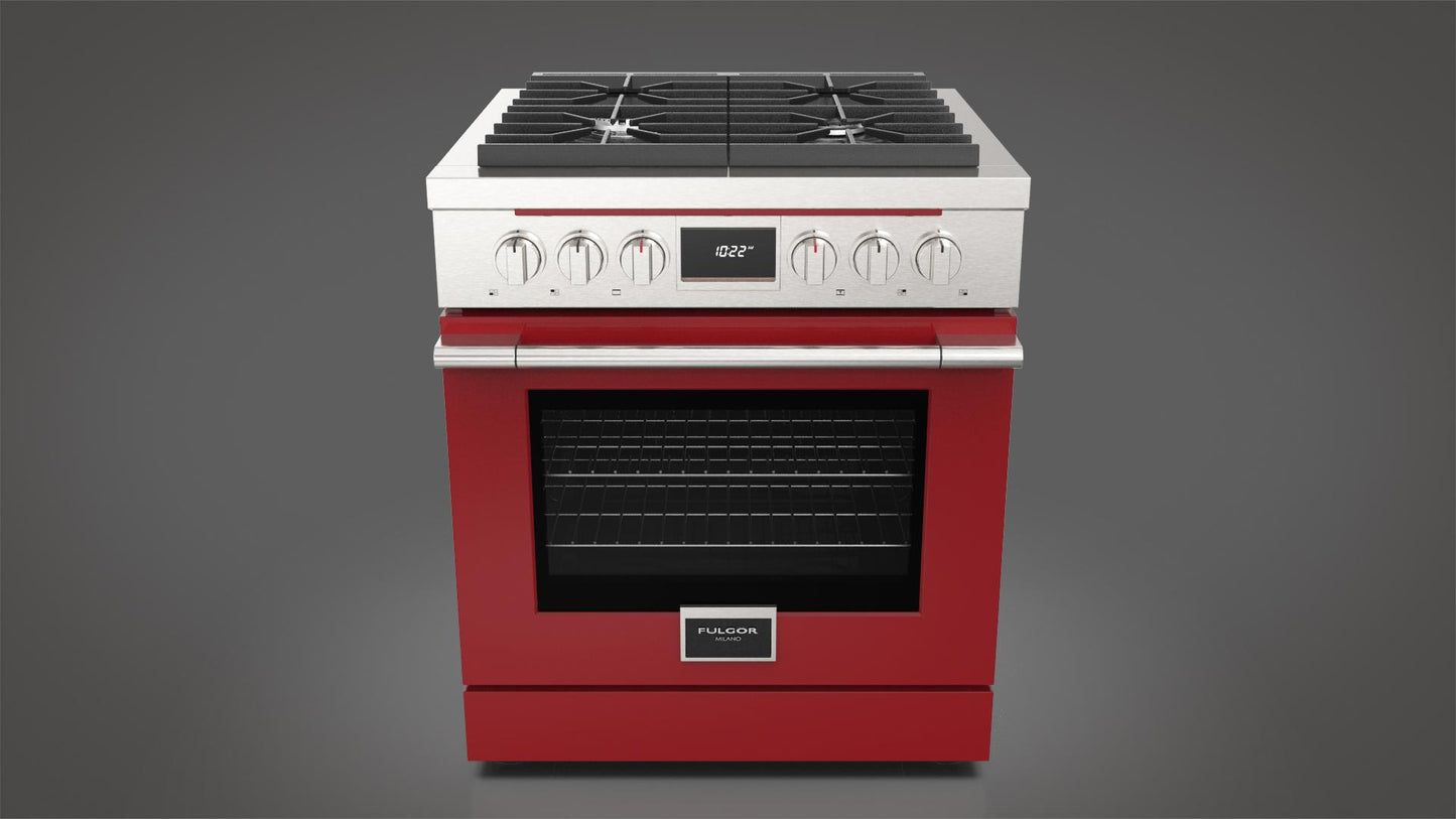 FULGOR MILANO | 30" PRO-STYLE DUAL FUEL RANGE | $4,549.00 - $5,848.00