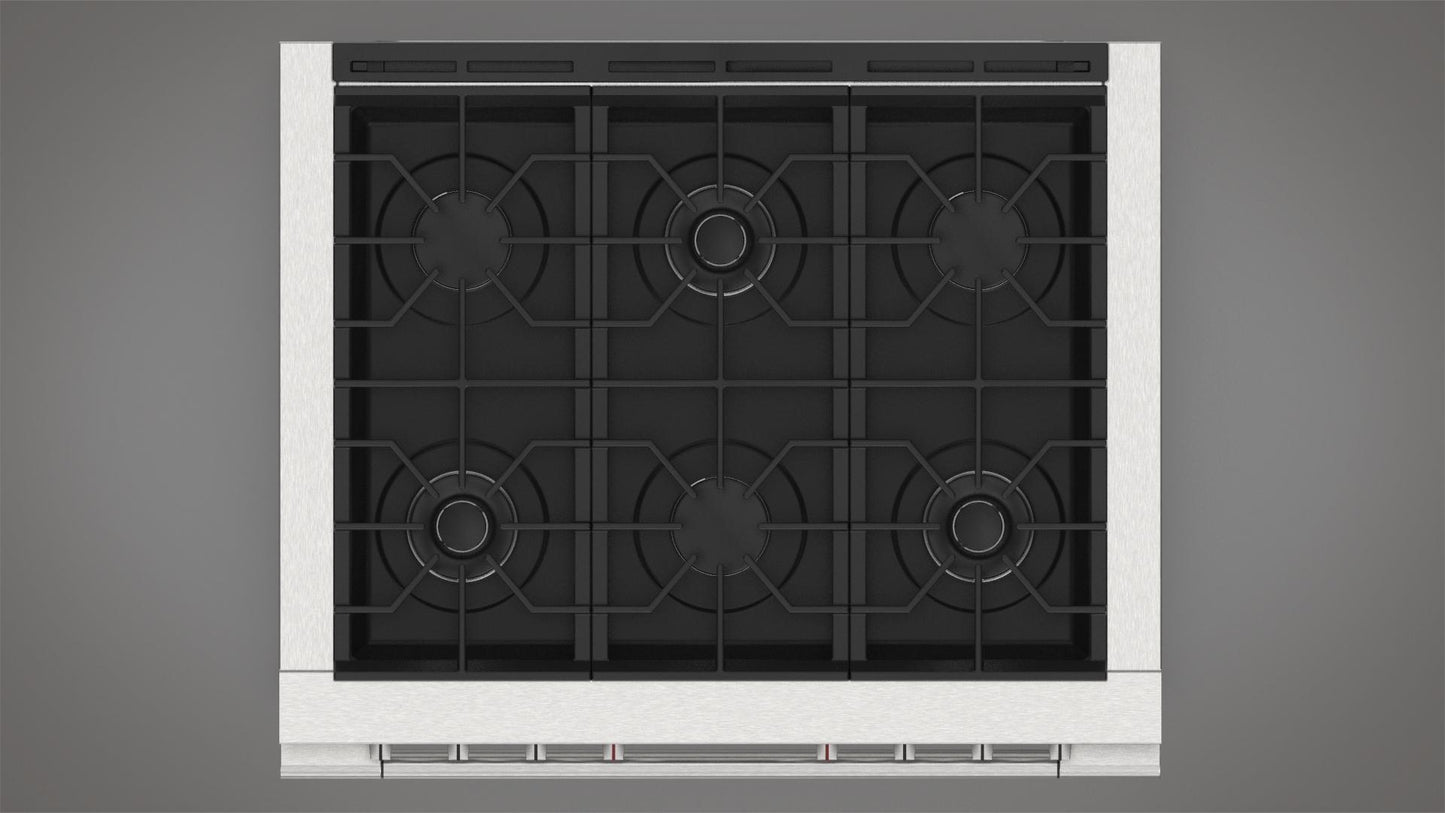 FULGOR MILANO | 36" PRO-STYLE DUAL FUEL RANGE | $5,399.00 - $6,628.00