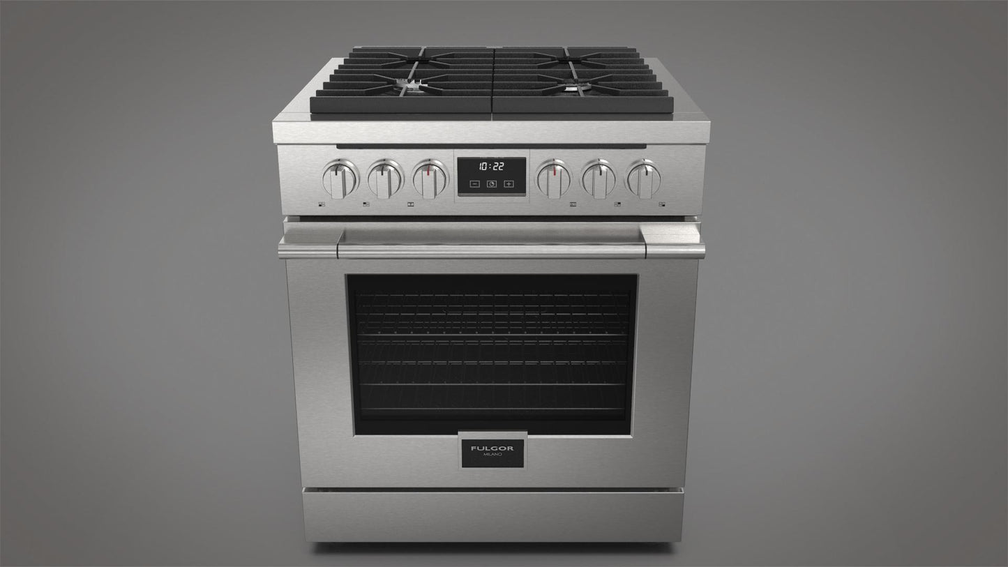 FULGOR MILANO | 30" FREESTANDING GAS RANGE | $4,449.00 - $5,388.00