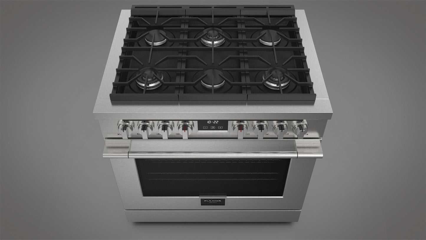 FULGOR MILANO | 36" FREESTANDING GAS RANGE | $5,249.00 - $6,298.00