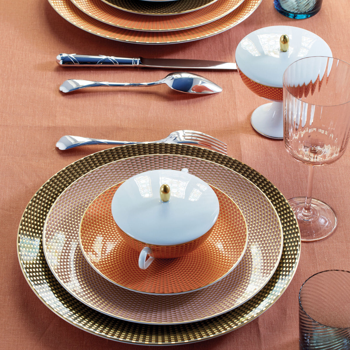 Ercuis Paris Dessert Fork lifestyle