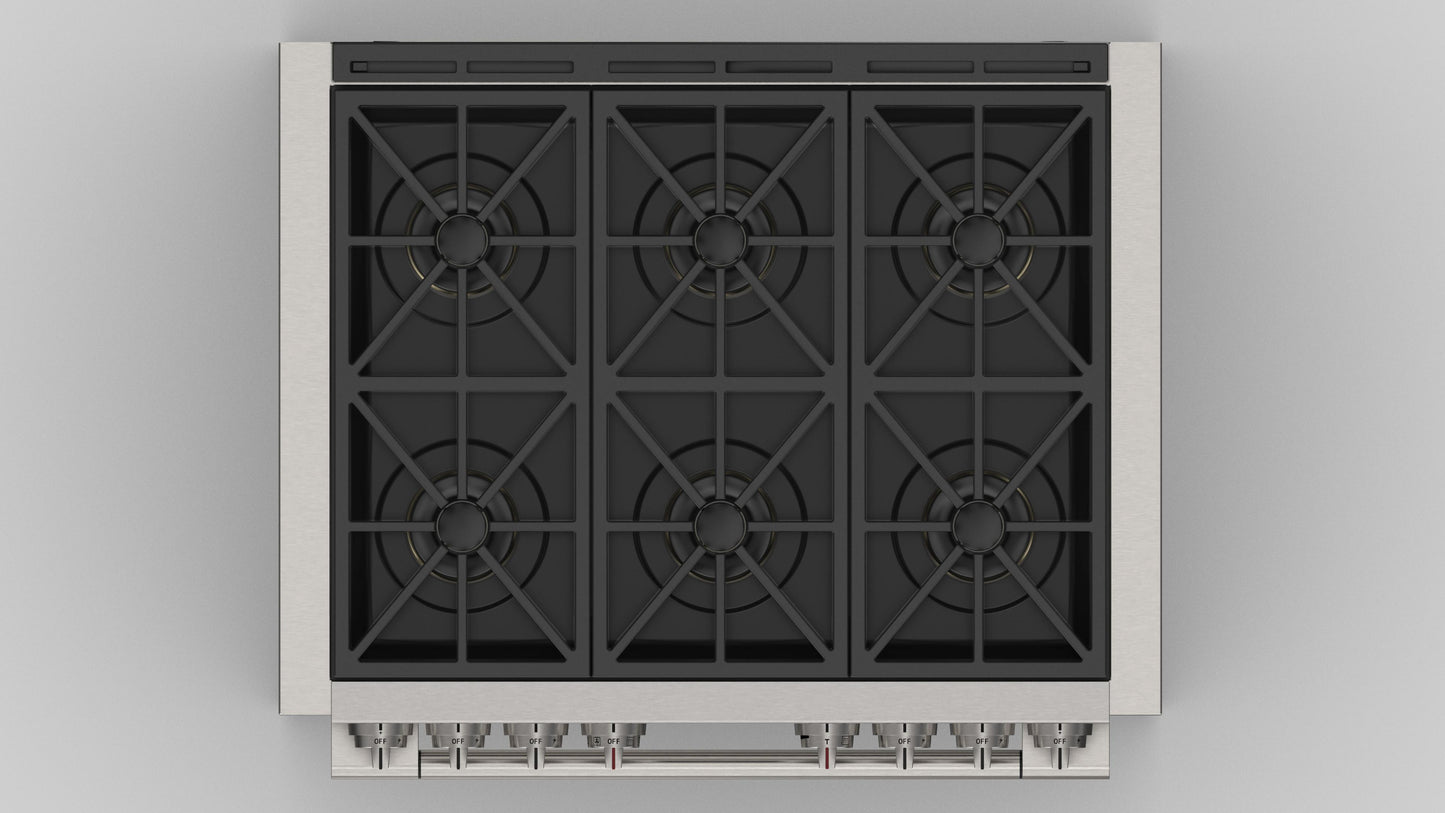 FULGOR MILANO | 36" FREESTANDING DUAL FUEL RANGE | $8,499.00 - $9,728.00
