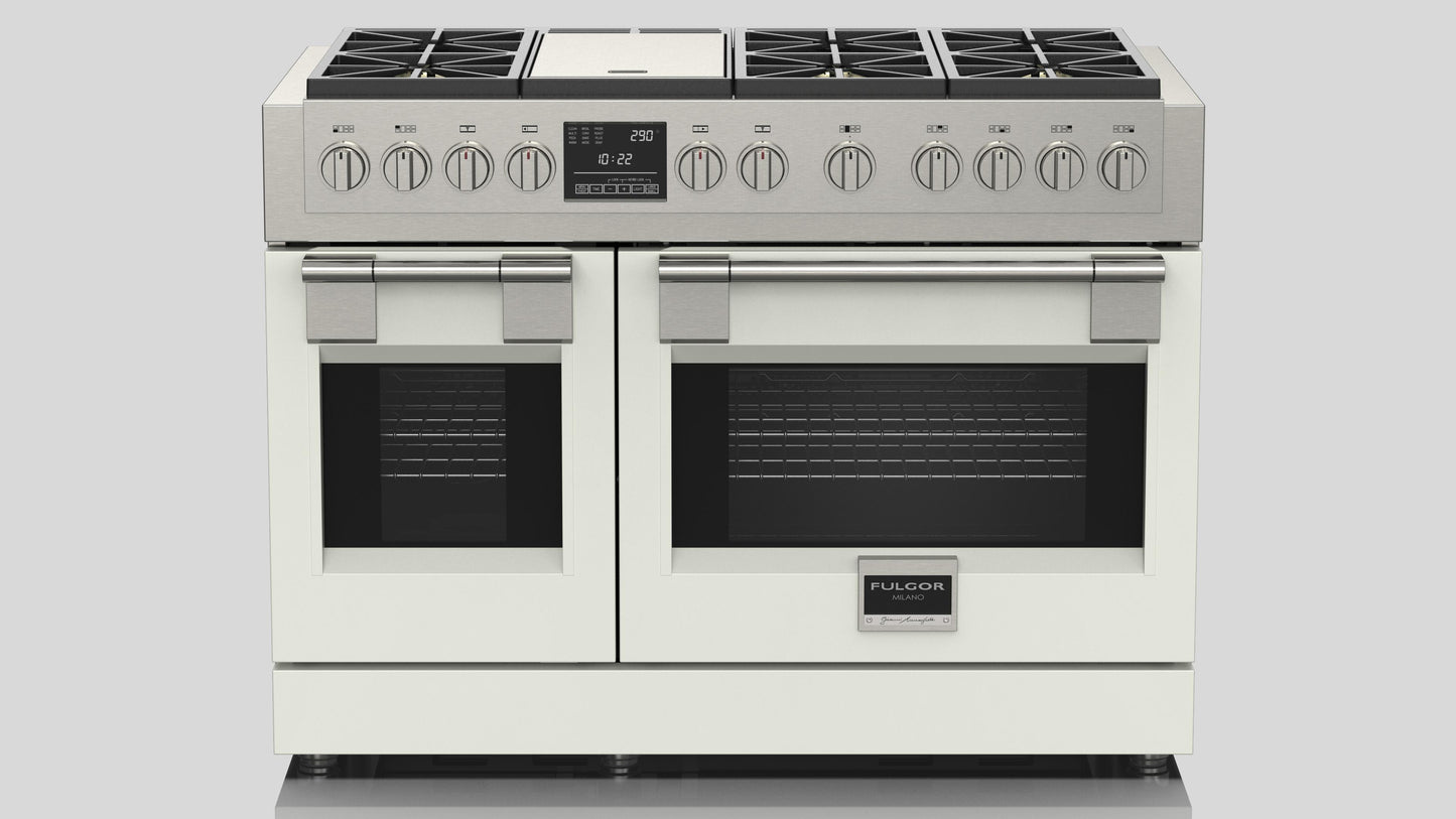 FULGOR MILANO | 48" DUAL FUEL PROFESSIONAL RANGE | $12,499.00 - $14,418.00