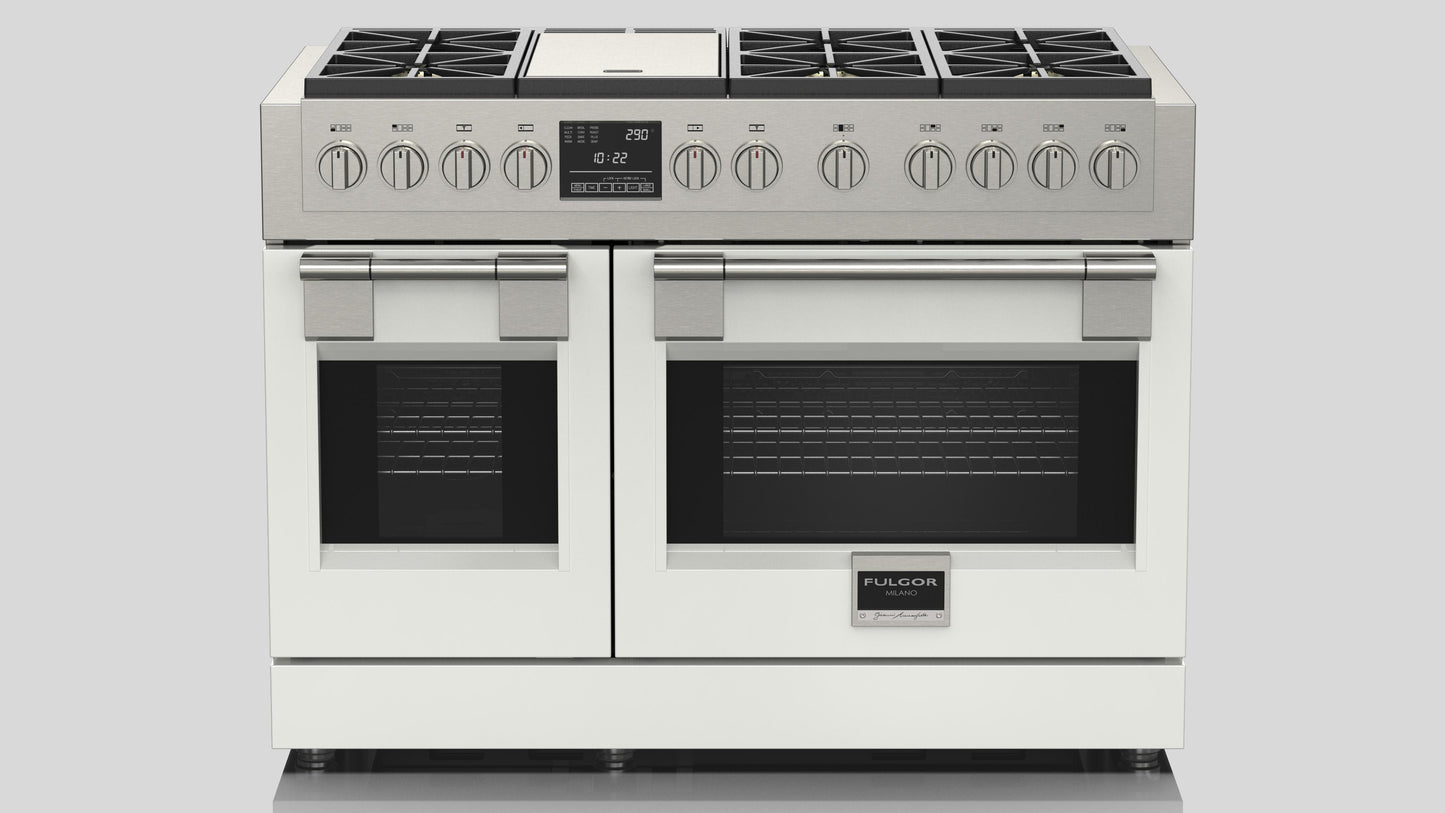 FULGOR MILANO | 48 Inch Dual Fuel Professional Range - $12,499.00 - $14,418.00