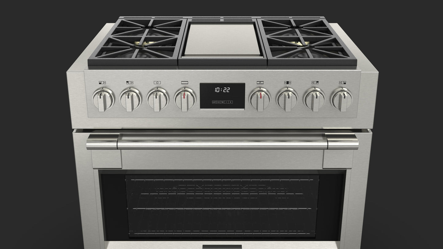 FULGOR MILANO | 36 Inch Freestanding Professional Gas Range - $7,799.00 - $9,028.00