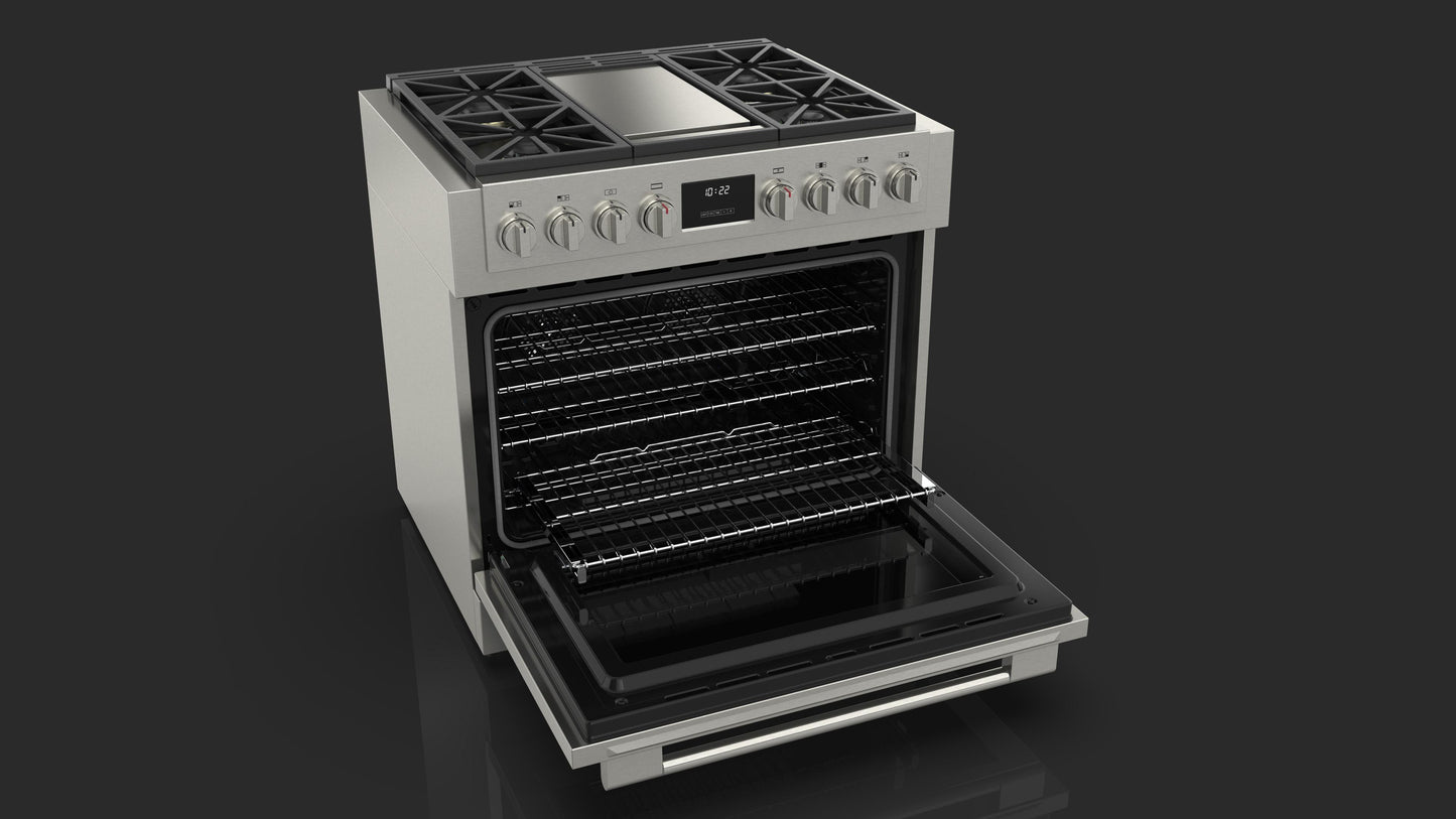 FULGOR MILANO | 36 Inch Freestanding Professional Gas Range - $7,799.00 - $9,028.00