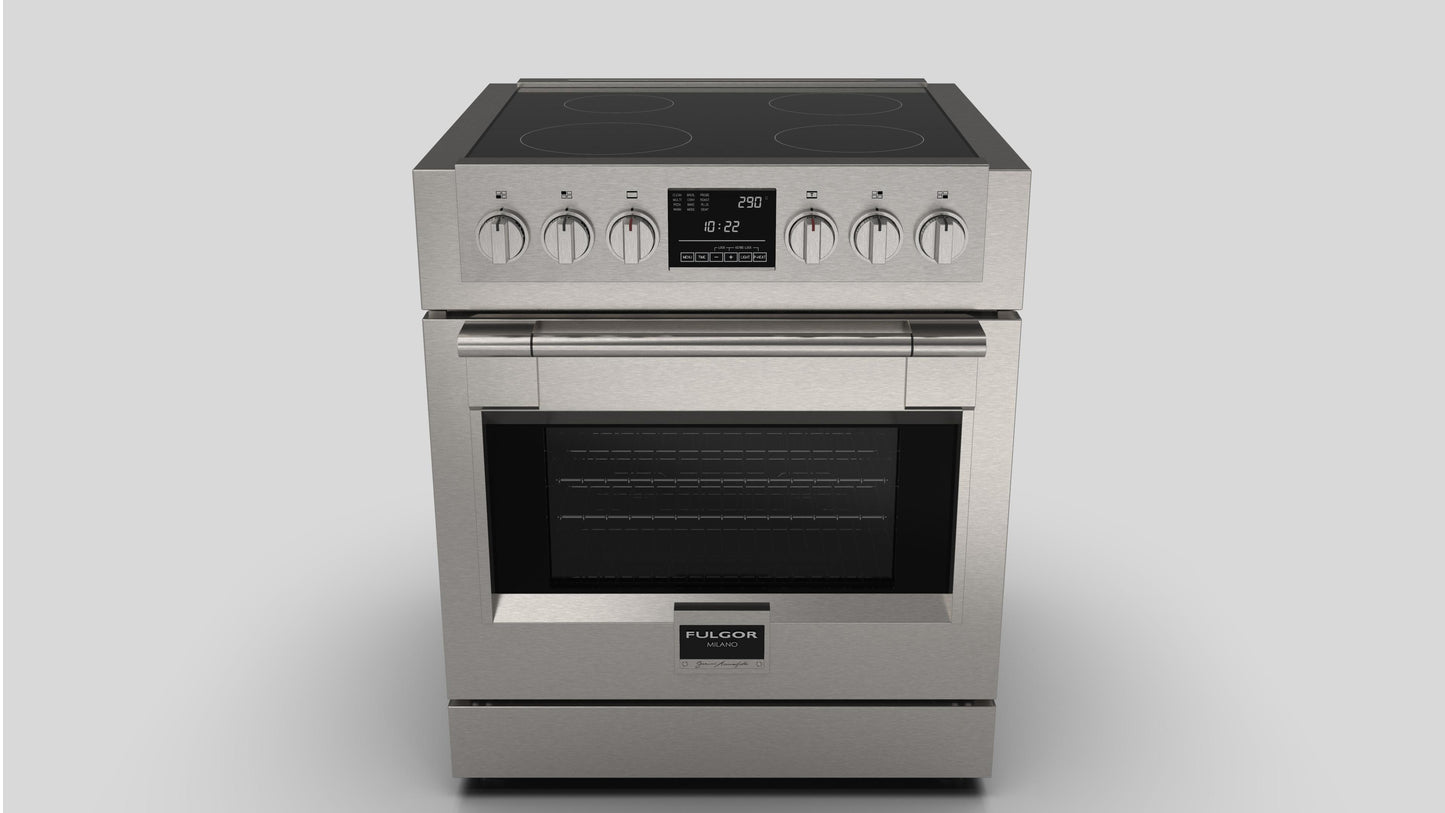 FULGOR MILANO | 30" FREESTANDING INDUCTION RANGE | $6,999.00 - $8,118.00