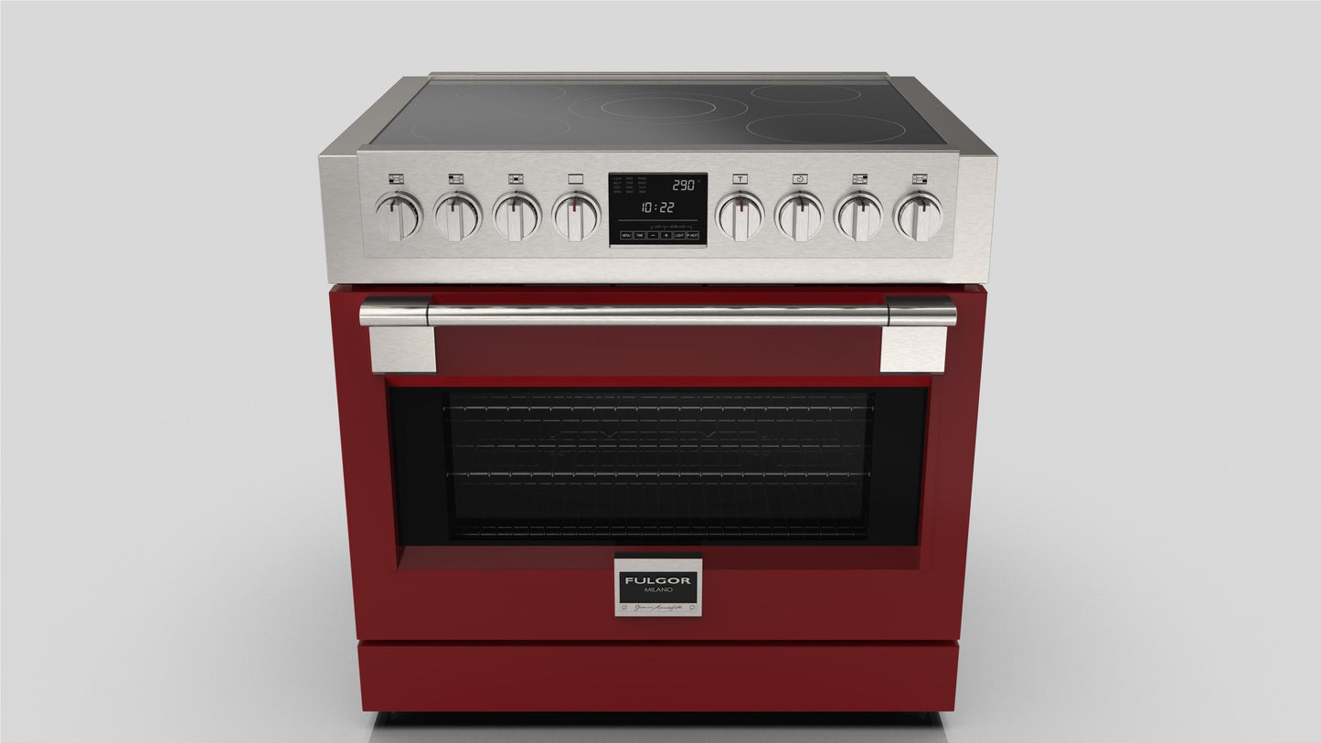 FULGOR MILANO | 36" INDUCTION FREESTANDING PRO-RANGER | $9,499.00 - $10,728.00