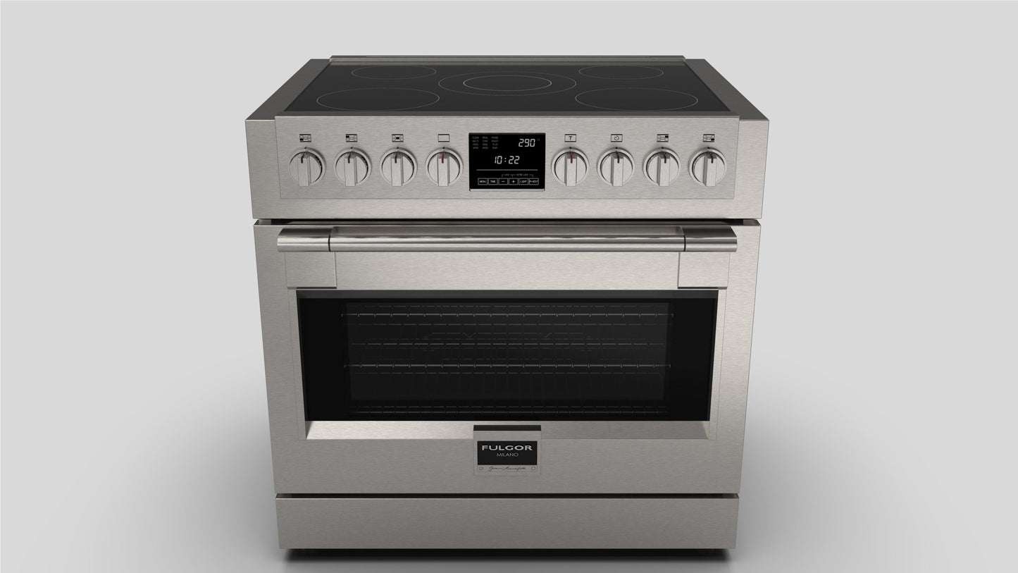 FULGOR MILANO | 36" INDUCTION FREESTANDING PRO-RANGER | $9,499.00 - $10,728.00