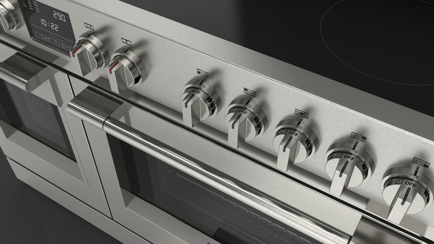 FULGOR MILANO | 48" FREESTANDING PRO INDUCTION RANGE W GRIDDLE | $15,499.00 - $17,418.00