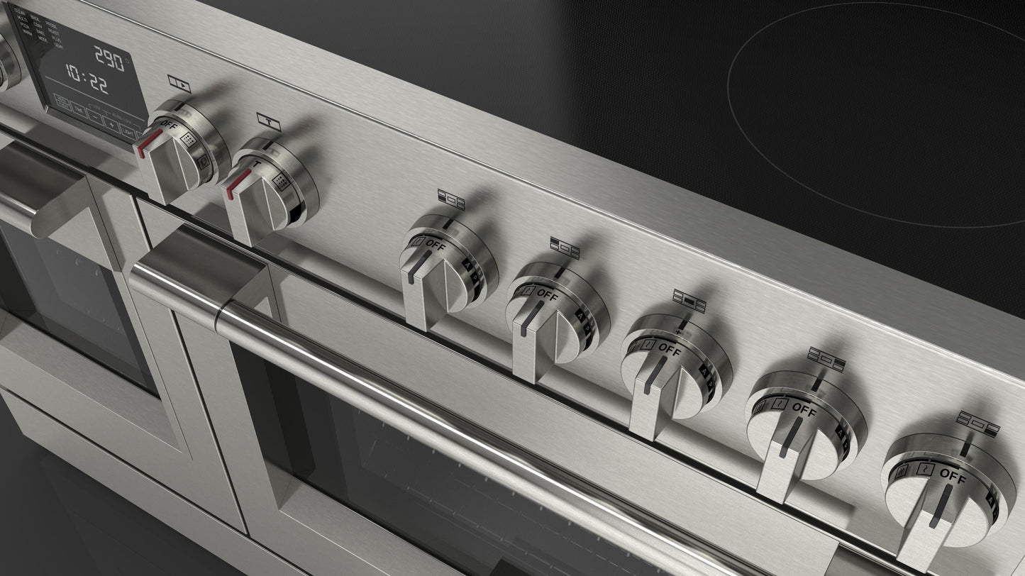 FULGOR MILANO | 48" FREESTANDING PROFESSIONAL INDUCTION RANGE | $14,499.00 - $16,418.00