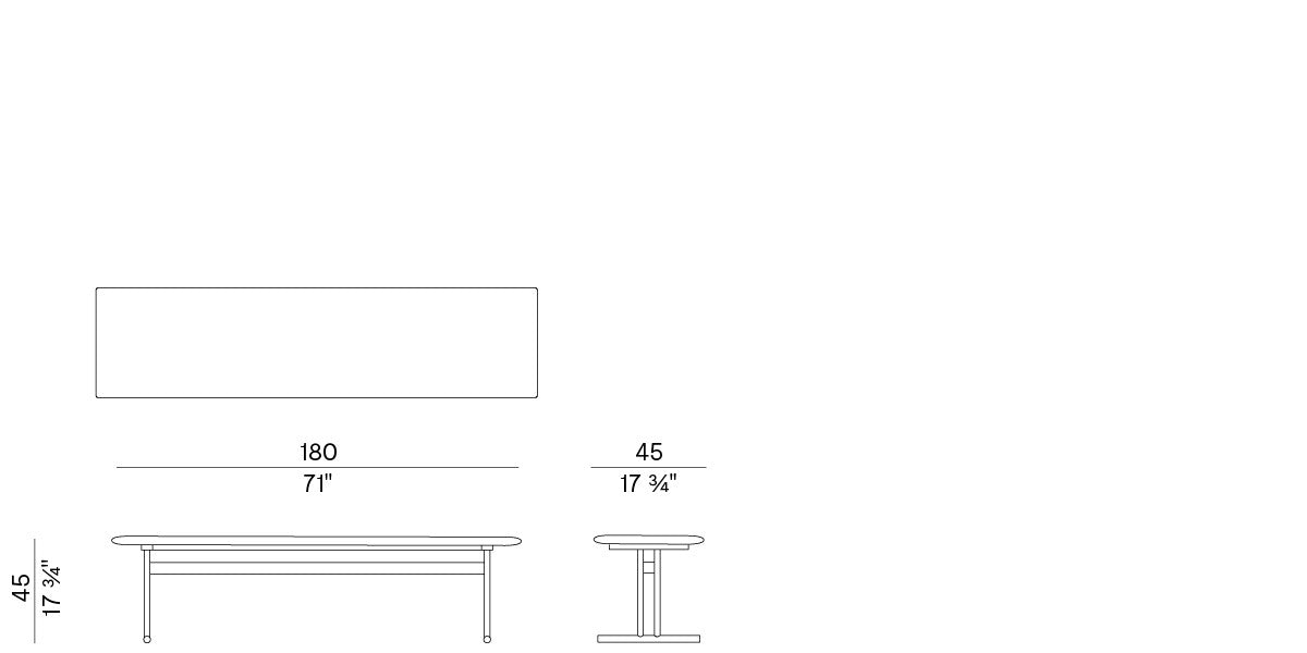 POTOCCO | Graphic Bench