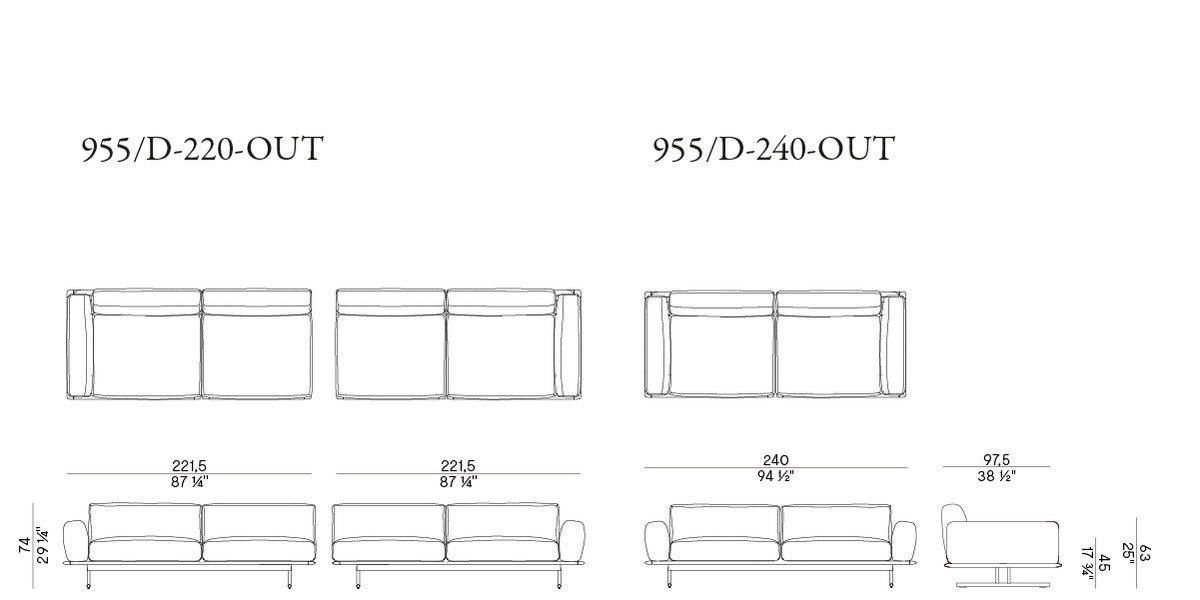 POTOCCO | Graphic Sofa