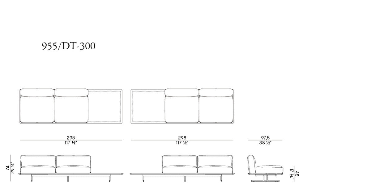 POTOCCO | Graphic Sofa