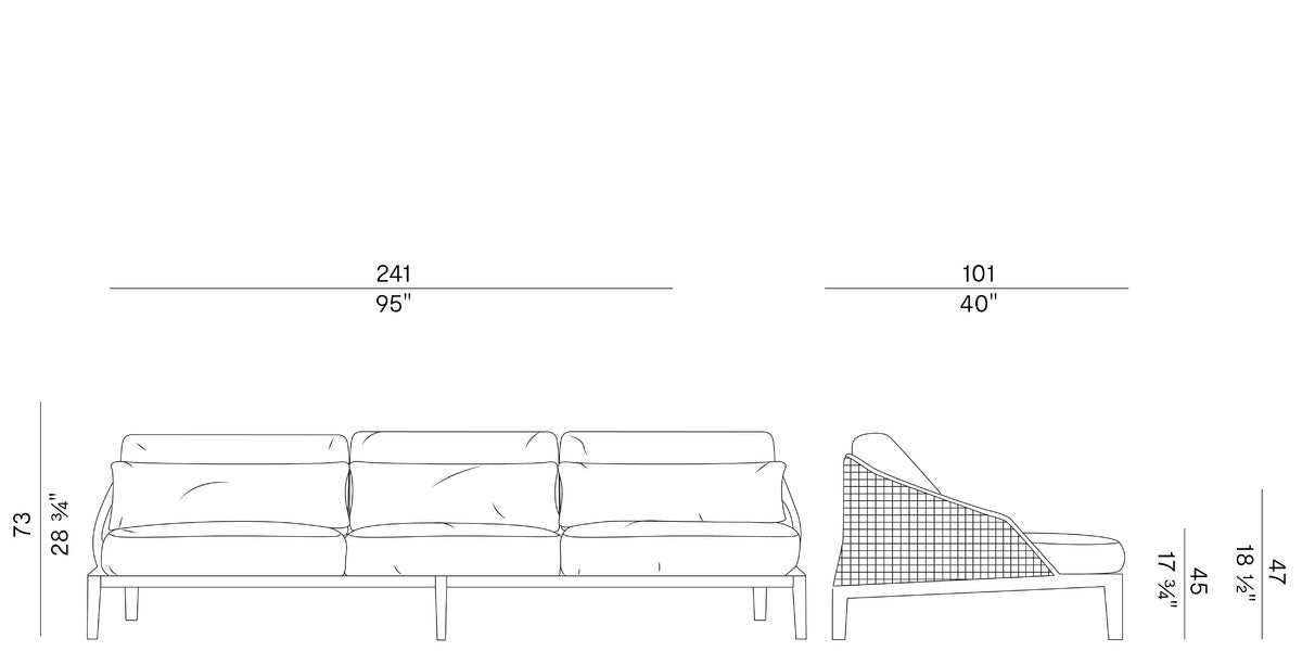 POTOCCO | Grace Sofa