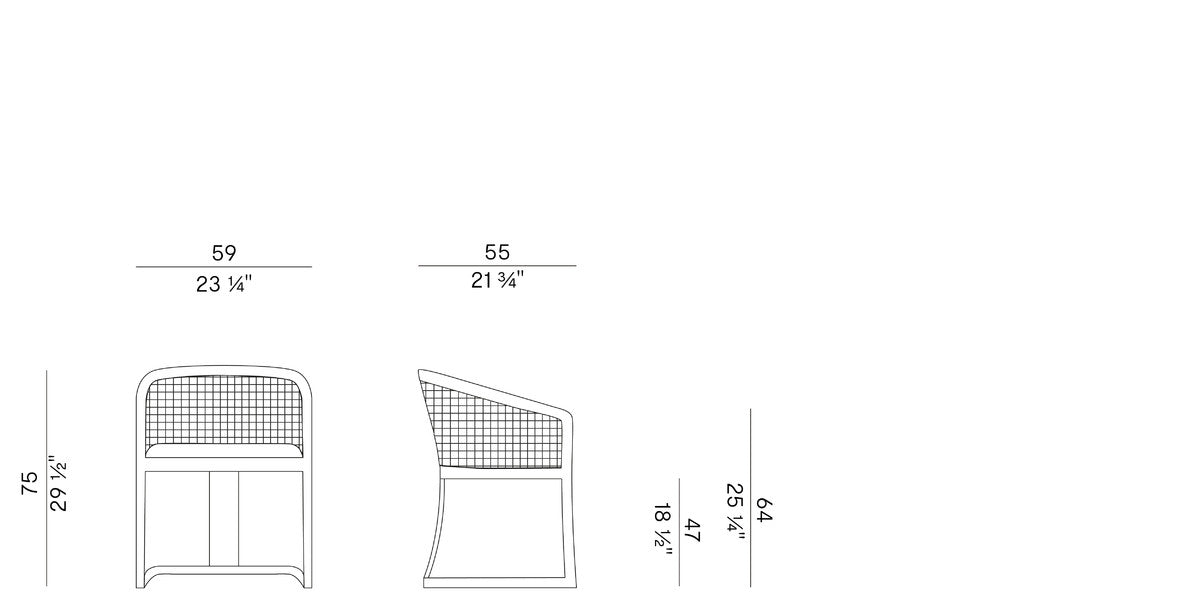 POTOCCO | Grace Dining Chair