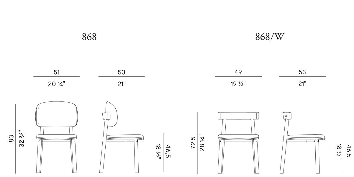 POTOCCO | Helvetica Dining Chair