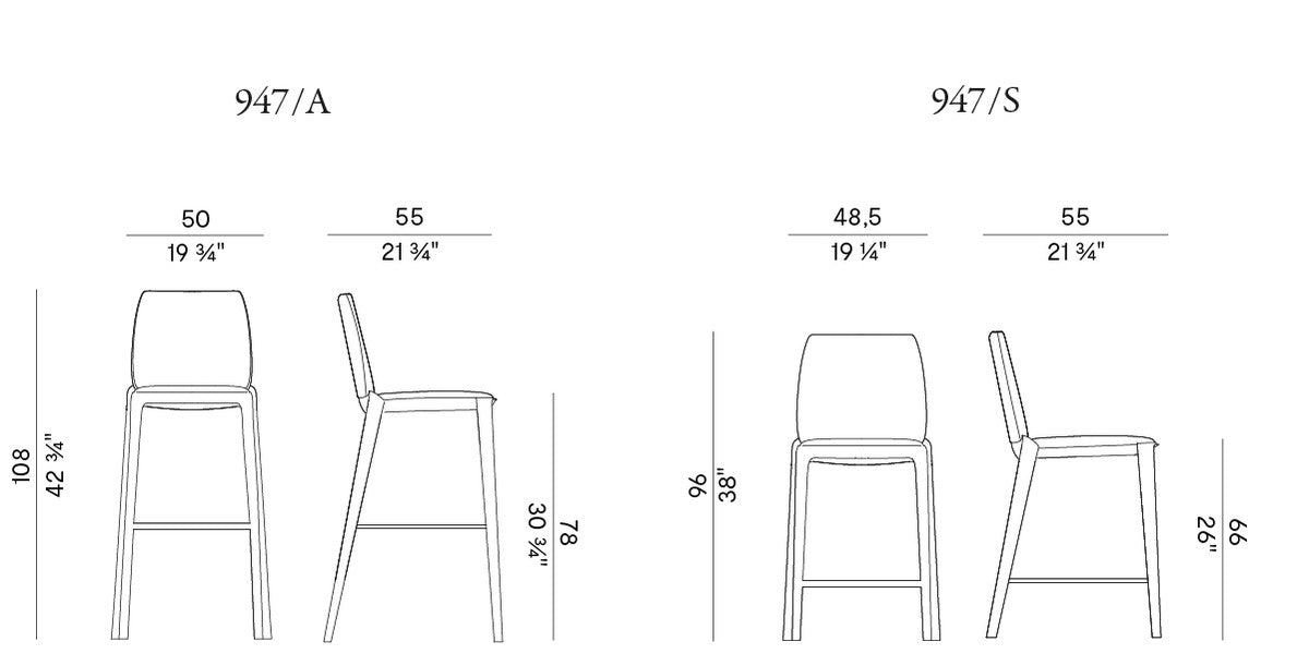 POTOCCO | Hiru Bar Stools