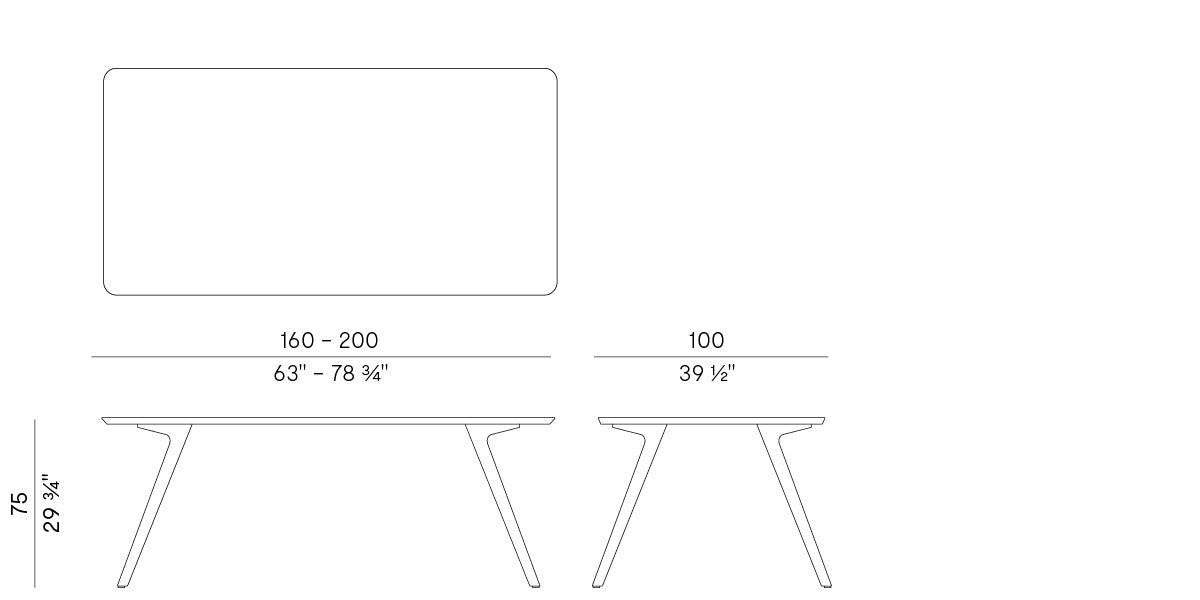 POTOCCO | Katana Table