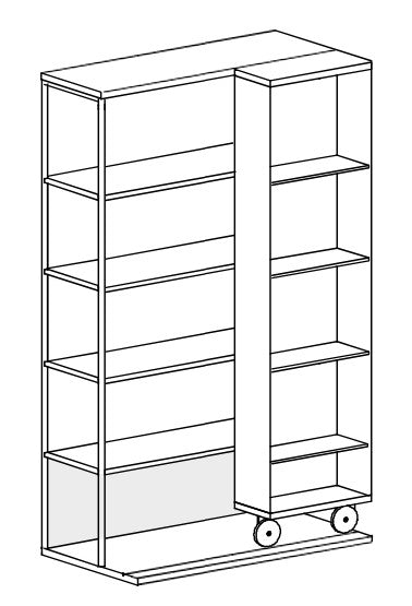 LITERATURA SELECTION l Bookcase by PUNT - ($3,830.00-$8,980.00)