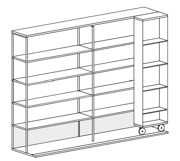 LITERATURA SELECTION l Bookcase by PUNT - ($3,830.00-$8,980.00)