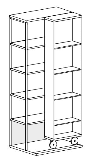 LITERATURA SELECTION l Bookcase by PUNT - ($3,830.00-$8,980.00)