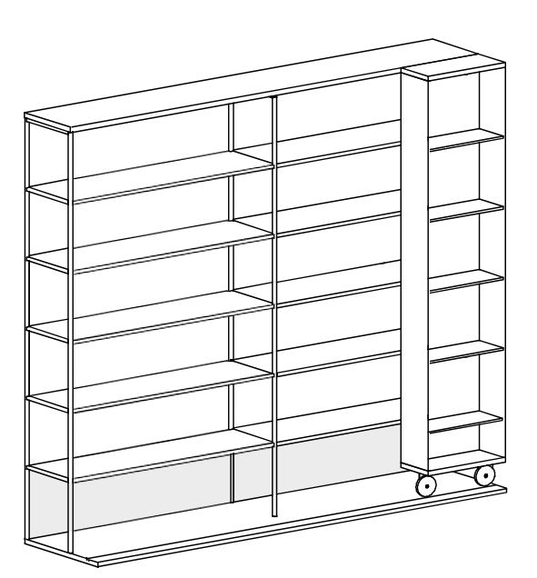 LITERATURA SELECTION l Bookcase by PUNT - ($3,830.00-$8,980.00)