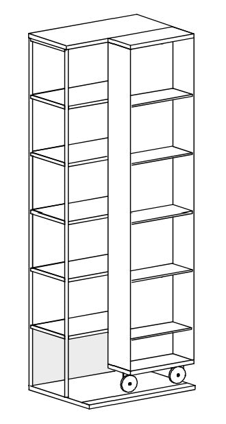 LITERATURA SELECTION l Bookcase by PUNT - ($3,830.00-$8,980.00)