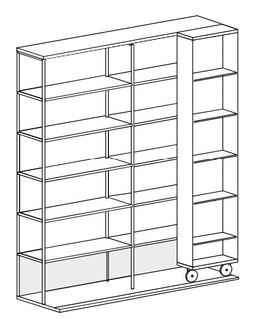 LITERATURA SELECTION l Bookcase by PUNT - ($3,830.00-$8,980.00)