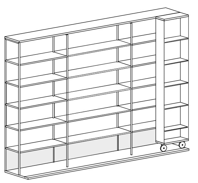 LITERATURA SELECTION l Bookcase by PUNT - ($3,830.00-$8,980.00)