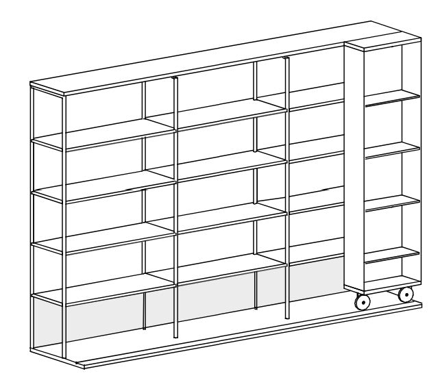 LITERATURA SELECTION l Bookcase by PUNT - ($3,830.00-$8,980.00)