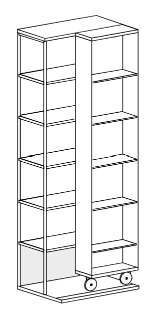 LITERATURA OPEN l Bookcase by PUNT - ($3,250.00 - $6,675.00)