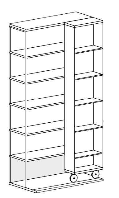 LITERATURA OPEN l Bookcase by PUNT - ($3,250.00 - $6,675.00)