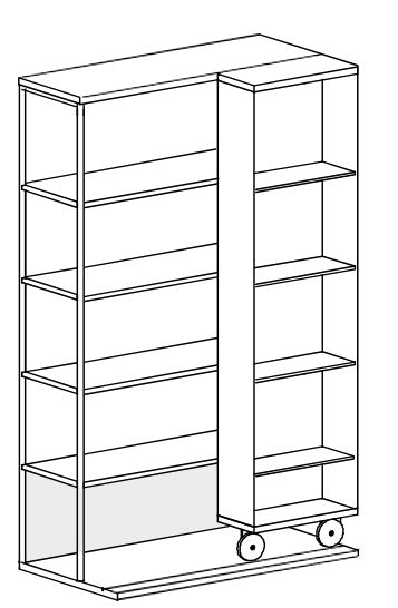 LITERATURA OPEN l Bookcase by PUNT - ($3,250.00 - $6,675.00)