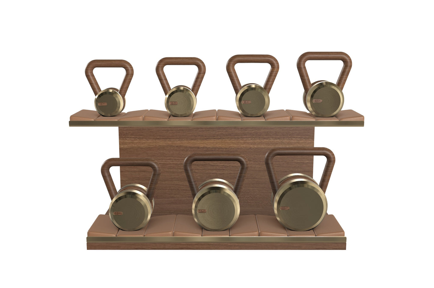 PENT | LOVA™ SET - Kettlebells With Horizontal Rack
