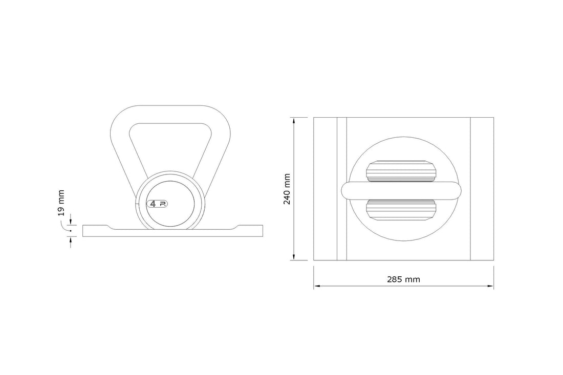 PENT | LOVA™ Kettlebell With Wooden Stand $1,177.00 - 1,627.00