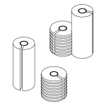 Loto soliflower vase