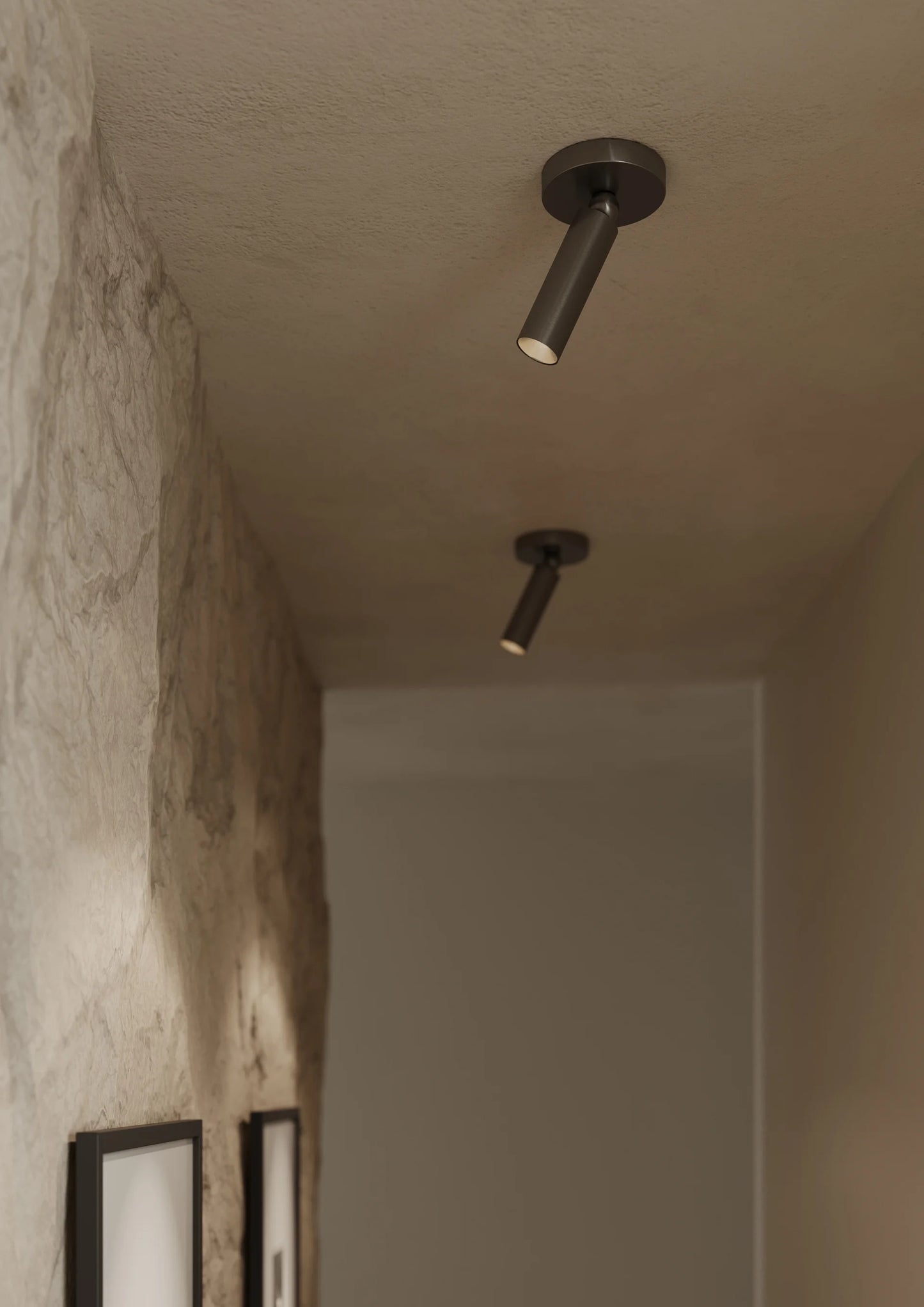 HUDSON VALLEY LIGHTING | LUXE PIVOT FLUSHMOUNT - DISTRESSED BRONZE | $484.00