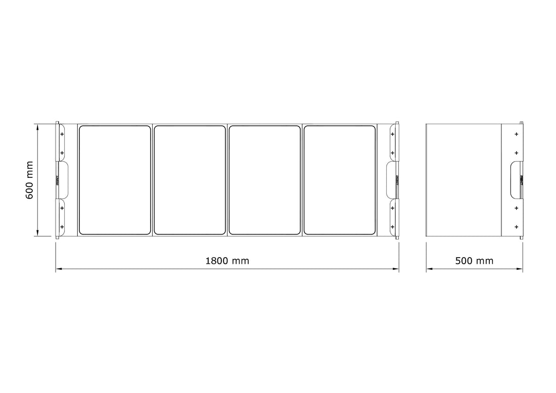 PENT | MATA™ Handcrafted Leather Fitness Mat Large $1,042.00 - $1,155.00