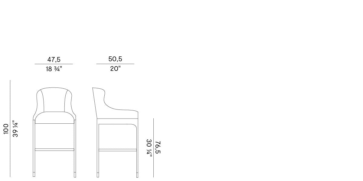 POTOCCO | Miura Bar Stools