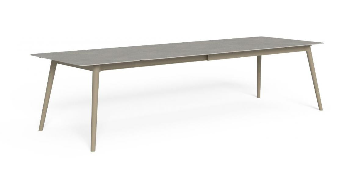 TALENTI | MOON//ALU EXTENDABLE CERAMIC DINING TABLE - $9,602.00 - $11,659.00
