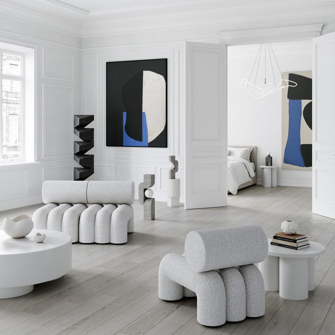 101 COPENHAGEN I BIG FOOT TABLE, TALL I $775.00