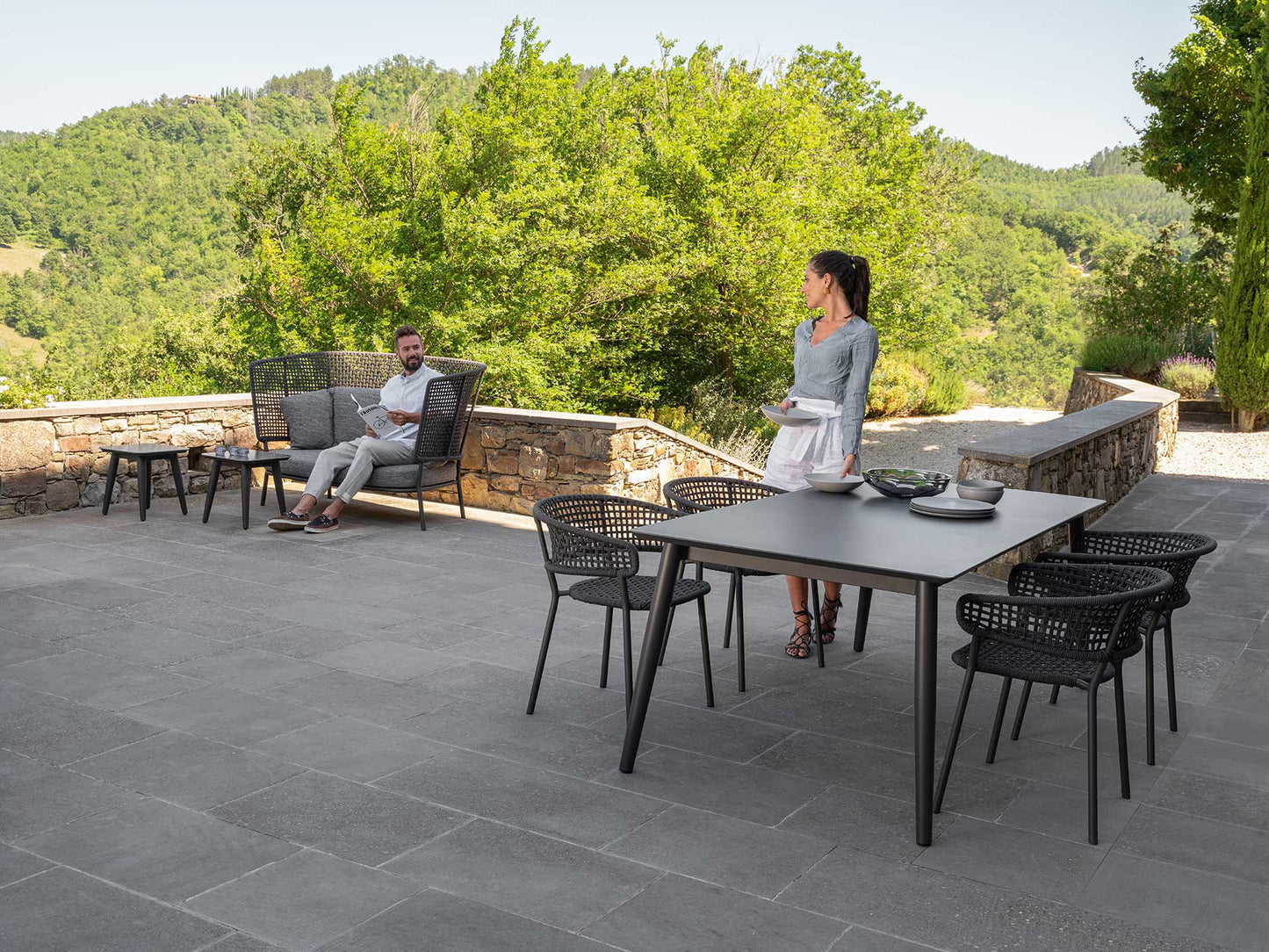 TALENTI | MOON//ALU EXTENDABLE DINING TABLE - $4,498.29 - $5,355.00